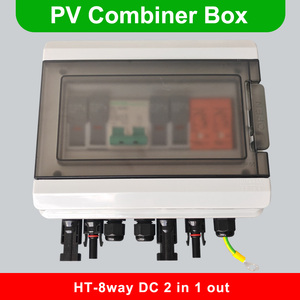 HT-8P PV <strong>Combiner</strong> Box and Solar Distribution Box Are Used for New Energy Distribution with 2 Input and 1 Output - Product Image 6