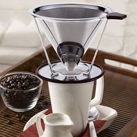 Filtre à café et à thé portable en acier inoxydable de qualité alimentaire, écologique, réutilisable, capacité 1000 ml, best-seller
