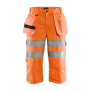 BLAKLADER - 153918115300C48 Pantalones cortos piratas de alta visibilidad Naranja-EAN 7330509628997 ROPA DE TRABAJO DE LA HI-VIS - Product Image 1