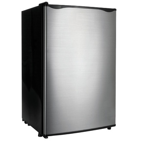 91L White Glass/Wire Shelf <b>Mini</b> <b>Table</b> Top Fridge Refrigerators for Bedroom DSF-90L Refrigerators - Product Image 1