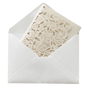 New Style Luxury 3D Pop Wedding Bride Greeting Cards Folded <b>Paper</b> Invitation Gold Stamping Eco-Friendly Lovely Printed <b>Pattern</b> - Product Image 6