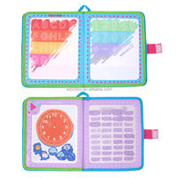 Tapis de coloriage Aqua Doodle DIY sans désordre magique Livre et tapis d'eau magique d'apprentissage pour tout-petits pour enfants