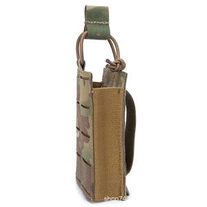 Pochette pour chargeurs 5.56 en nylon 1000D personnalisée avec cordon élastique pour une utilisation sécurisée en extérieur lors de sports de plein air - Product Image 3