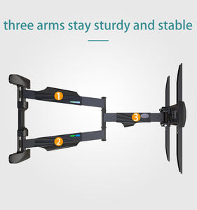 Soporte de <span class=keywords><strong>TV</strong></span> articulado de 32-55 pulgadas, soporte de inclinación de movimiento completo, soporte de <span class=keywords><strong>TV</strong></span> de pared - Product Image 6