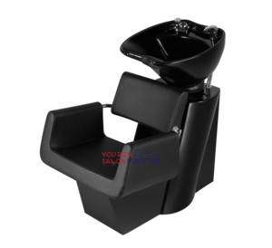 Poltrona Lavatesta in Ceramica per Parrucchieri Unità di Lavaggio Portatile Attrezzatura da Salone di Bellezza - Product Image 1