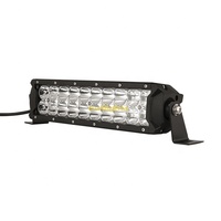 Nouvelle barre lumineuse LED tout-terrain 12V 24V 12 pouces 60W 5400LM IP68 étanche avec boîtier en aluminium moulé sous pression pour véhicules 4x4