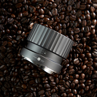 Distributeur de café auto-nivelant ZeroHero 58 mm, outil de distribution en acier inoxydable à profondeur réglable