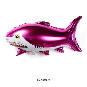 Wholesale New Cartoon <strong>Shark</strong> Aluminum Film <strong>Balloons</strong> for Festival, Wedding and Party Decoration, Helium <strong>Balloon</strong> Decoration. - Product Image 5