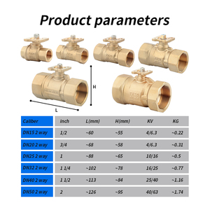 Junzhou van bi cơ giới điều chỉnh van điều khiển 4-20mA van bi 3 chiều - Product Image 3