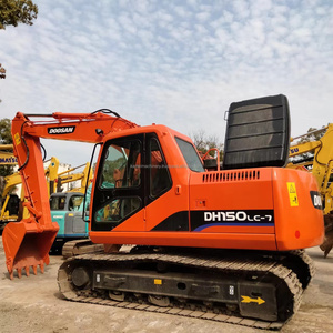 Meilleure vente 15 tonnes d'occasion original Doosan DH 150LC, 150LC-7 120 en bon état bas prix bas carburant faible coût à vendre - Product Image 4