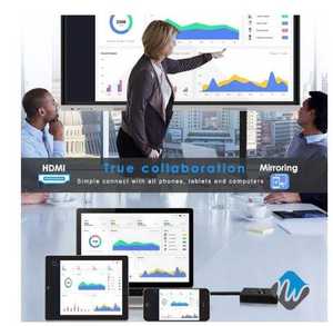 ألواح ذكية تفاعلية رقمية LCD 4K للمدارس التعليمية 55 65 75 85 86 98 بوصة لوح أبيض تفاعلي - Product Image 4