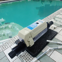 Chlorateur au sel pour piscine à haute efficacité HILLBO avec filtre Série EC