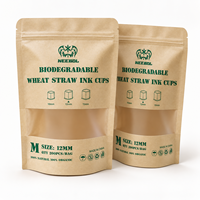 Sachet Doypack Personnalisé en Papier Kraft avec Fenêtre Transparente et Fermeture Zip Refermable pour Emballage Alimentaire (Café, Noix, Snacks)