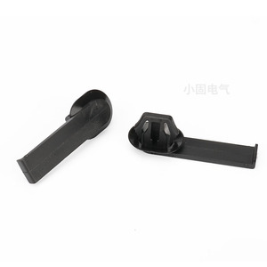 <span class=keywords><strong>Clip</strong></span> di fissaggio XK05 per cinghie, in nylon nero, per connettori ovali per seggiolini auto, PP9220301/151-02794 - Product Image 5
