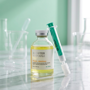 Ampoule Booster à l'Acide Hyaluronique, Sérum Réparateur Visage, Raffermissant, Anti-Rides, Réducteur de Pores, 30ml - Product Image 2
