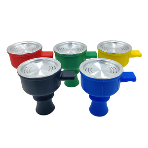 T083SB Lvhe New Arrival Unique Shisha <strong>Flavor</strong> Container <strong>Hookah</strong> Bowl Silicone <strong>Hookah</strong> Head with Closet Design - Product Image 1