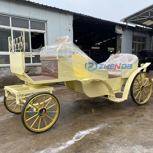 Accesorios de Lujo para Bodas, Carruaje de Caballos Personalizado para Bodas, Vagoneta Turística, Carruaje Real Eléctrico de Caballos en Venta - Product Image 2