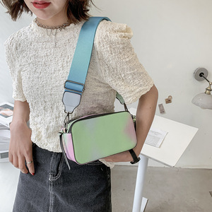 Bolso pequeño y colorido para mujer, bandolera con correa ancha para el hombro, <span class=keywords><strong>2022</strong></span> - Product Image 3