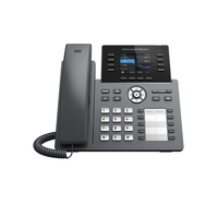 Teléfono IP Empresarial Grandstream GXP2140 PoE con 4 Líneas SIP, Pantalla LCD a Color de 4.3 Pulgadas, Teléfono de Escritorio VoIP para Recepción y Gestión de Oficina