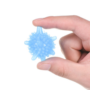 Boule de lavage en plastique, boule de nettoyage écologique pour lavage en machine, anti-emmêlement, élimination des taches, couleur aléatoire - Product Image 3