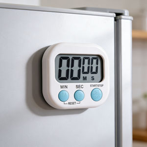 Minuteur de cuisine numérique magnétique en plastique ABS, chronomètre multifonctionnel pour la gestion du temps, compte <span class=keywords><strong>à</strong></span> <span class=keywords><strong>rebours</strong></span> pour la cuisine, la pâtisserie, l'étude, les sports - Product Image 5