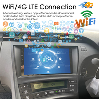 Radio para Auto Android 13 para Toyota Prius XW30 2009-2015, Reproductor Multimedia de Video, Navegación GPS, Carplay, Pantalla Táctil, DSP, Estéreo para Auto