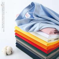 Camiseta de manga corta antibacteriana antiácaros de 220g 7A, camiseta de trabajo, camiseta publicitaria, Camiseta de algodón con cuello redondo personalizada
