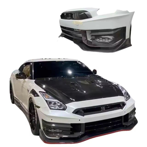 Kit de Carrocería Estilo Top-<span class=keywords><strong>Seret</strong></span> 2024 para GTR R35, Parachoques Delantero y Alerón con Luz LED - Product Image 1