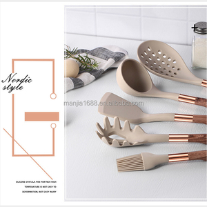 Top Seller Wholesale Kitchen Accessories Cooking Tools Kitchenware Silicone Kitchen <b>Utensil</b> Set MS267 - Product Image 5