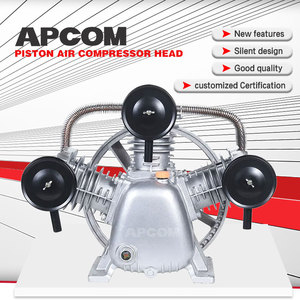 Tête de compresseur d'air à piston APCOM, modèle 3065 AW65, bloc de compression à mouvement alternatif robuste, tête de pompe de compresseur industriel - Product Image 6