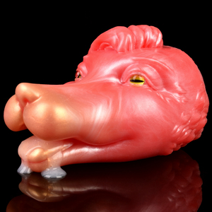 Masturbador de fantasía de boca de Animal para hombres, juguete sexual Vaginal de zorro imitado, Material de silicona - Product Image 1