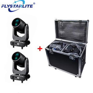 Luses Beam 380 Gobos Nouveau Design 2025 Projecteur à Tête Mobile 380W avec Flight Cases pour Usage en Entrepôt 14 Couleurs 16 Gobos Effet Arc-en-ciel 16/20 - Product Image 1