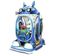 Manège commercial pour enfants, voiture à bascule à monnayeur, machine de jeu d'amusement pour enfants, équipement de manège pour enfants pour parcs à thème