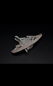 Mens Iced Moissanite Universe VVS Diamond Custom Charm Hip Hop 925 <b>Silver</b> Pendant <b>Necklace</b> Jewelry Gift for Him - Product Image 6