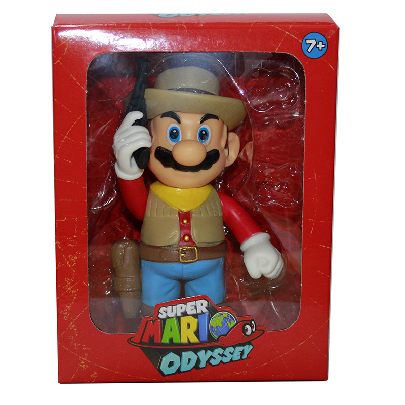 Mario Odyssey 2025 New PVC Action Figure with Hat