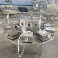 Machine à gaz industrielle automatique Stroopwafel sucre crème glacée cône oeuf rouleau forme faire fabricant Inde