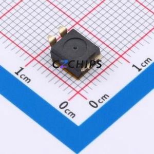 HX 2.54-2P TPPT DIP Switch SMD Switch Flat Toggle, Groove Type Single Pole Single Throw 2 Gull Wing Type - Product Image 2