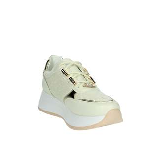 Sneakers pour femmes Laura Biagiotti Beige 8909 Chaussures en toile tendance - Product Image 4