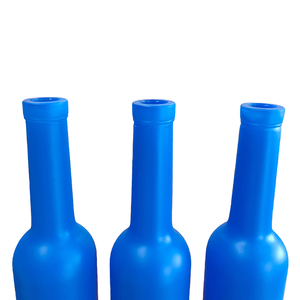 Spray cuello alto personalizado <span class=keywords><strong>Tequila</strong></span> 375ml 500ml forma redonda botella de vidrio transparente 750ml etiqueta <span class=keywords><strong>azul</strong></span> whisky bebidas alcohólicas - Product Image 3