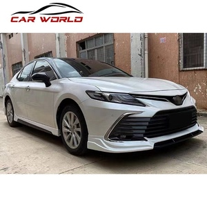 For for 2021-2023 Bumper Kit ABS Material Front Lower Lip Side Skirts Rear Diffuser Tow <b>Hook</b> Screw-On - Product Image 5