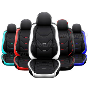 Housse de siège de voiture en cuir PU, protection pour sièges d'automobiles, pour HYUNDAI/SOLARIS CRETA Ix35, pour Lada VESTA SAMARA - Product Image 1