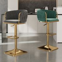 Stuhl Bar Metall Theke Nordic Swivel Moderne Wohn möbel Set Hoch Holz Samt Küche Leder Gold Luxus Hocker Stuhl Bar