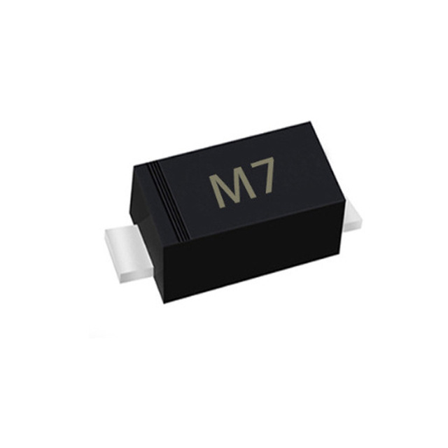 Diode 1N4007 1A 1000V Silk Screen M7 A7 SOD-123 SMD Rectifier II Polar Tube Components