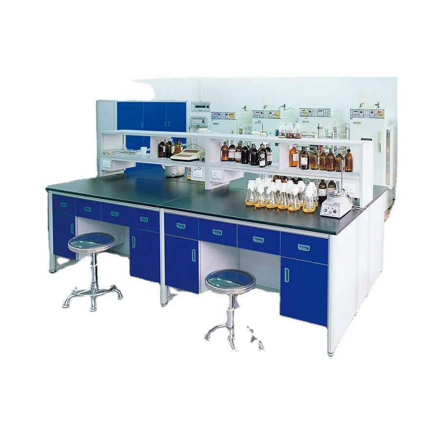 Chemie/Fysische/Biologische Laboratoriumtafel/Bank, Klaslokaal Laboratoriumapparatuur/Laboratoriummeubilair