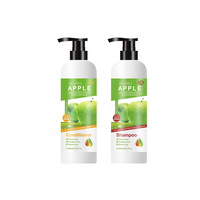Shampooing pour la croissance des cheveux JiaYing, ensemble de soins capillaires de luxe, produits biologiques, sans sulfate, masque capillaire à la kératine et après-shampoing à la pomme