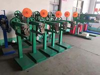 Usine pas cher prix main alimentation robuste agrafeuse manuel carton boîte Stitcher Machine