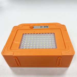 Lampe d'urgence suspendue, lanterne solaire, lampe de camping LED avec radio, téléphone portable, rechargeable par USB, portable, solaire pour l'extérieur - Product Image 1