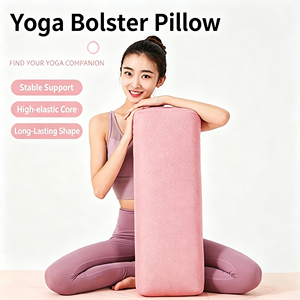 Cojín Rectangular de <span class=keywords><strong>Yoga</strong></span> Wellsin, Ecológico, Duradero, Portátil, Transpirable, para Meditación, Lavable, de Gamuza - Product Image 1