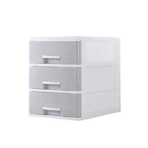 Desktop Storage Cabinet Plastic Nontransparent Multi Functional Household Office Sundries Storage Multi Layer Drawer Organizer