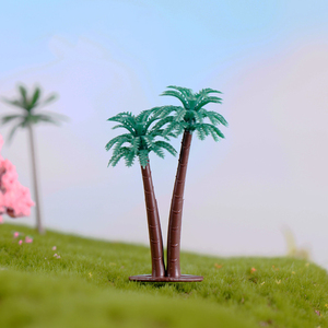 Miniaturas de Coco Simuladas para Decoración de Paisajes de Playa, Mini Modelo de Palmera, Adornos de Escritorio, Accesorios para Manualidades - Product Image 1